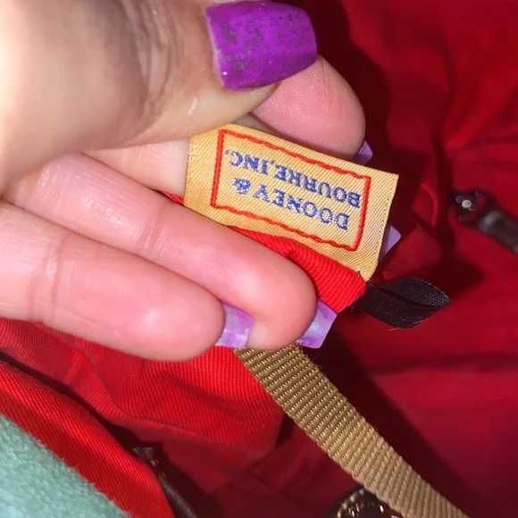 Dooney & Bourke Toledo leather hobo -EUC - Picture 7 of 12